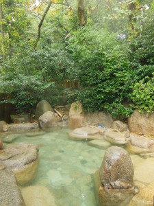 村杉温泉の共同露天風呂